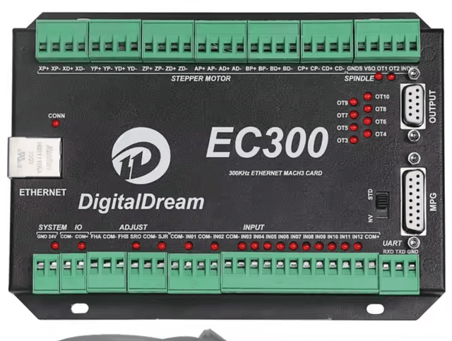 Kontroller Mach3 Ethernet EC300 - 6 Axis