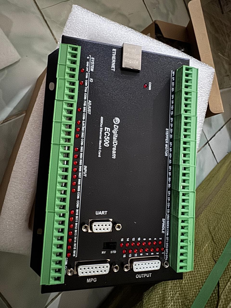 Kontroller Mach3 Ethernet EC500 - 6 Axis - Image 2